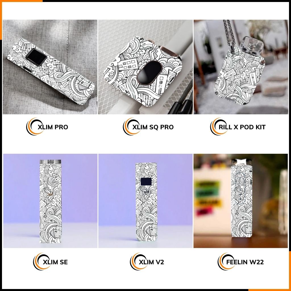 Miếng dán skin in hình xlim pro xlim v2, xlim se, rill x,feelin, xlim sq pro full viền [ L06 ] phụ kiện huỳnh tân store