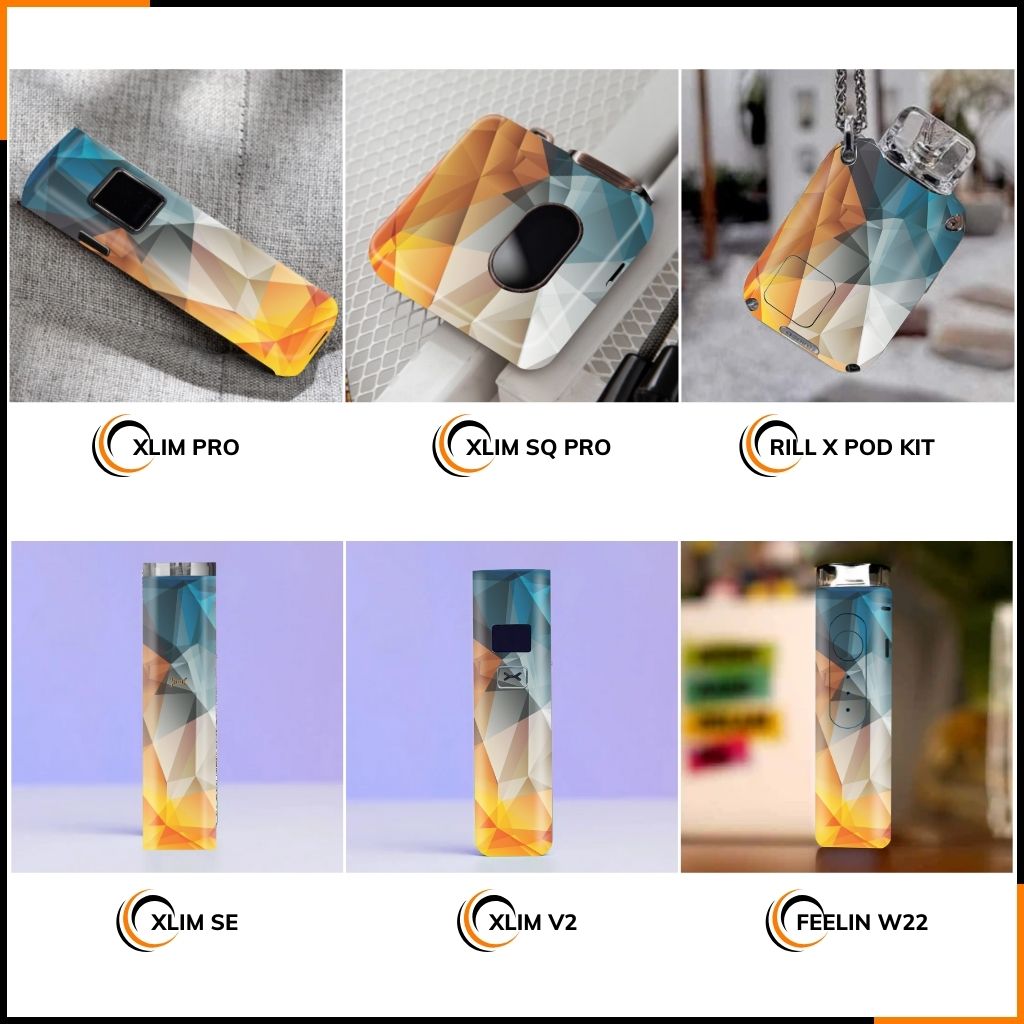 Miếng dán skin in hình xlim pro xlim v2, xlim se, rill x,feelin, xlim sq pro full viền [ A01 ] phụ kiện huỳnh tân store