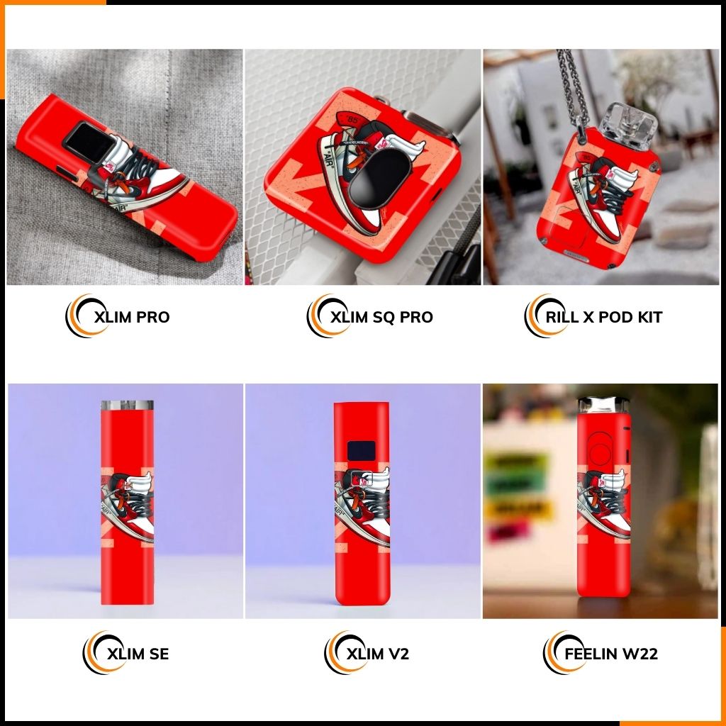 Miếng dán skin in hình xlim pro xlim v2, xlim se, rill x,feelin, xlim sq pro full viền [ S02 ] phụ kiện huỳnh tân store