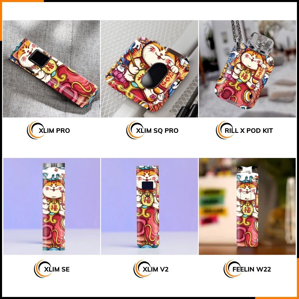  Miếng dán skin in hình xlim pro xlim v2, xlim se, rill x,feelin, xlim sq pro full viền [ Y09 ] phụ kiện huỳnh tân store