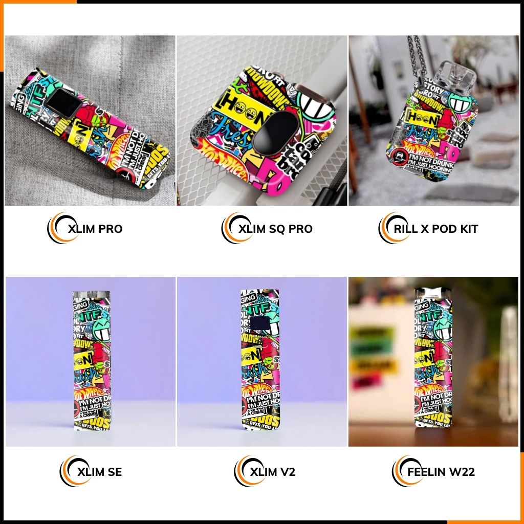 Miếng dán skin in hình xlim pro xlim v2, xlim se, rill x,feelin, xlim sq pro full viền [ L15 ] phụ kiện huỳnh tân store