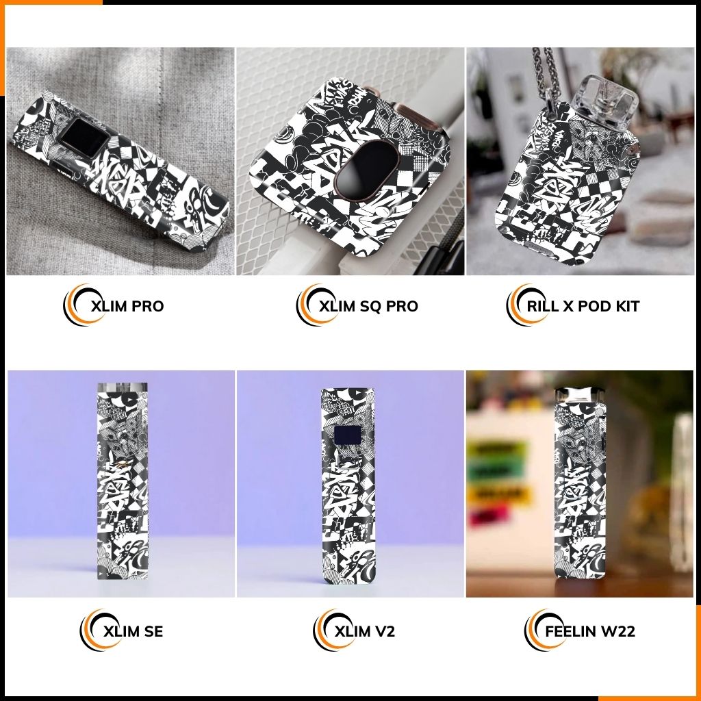 Miếng dán skin in hình xlim pro xlim v2, xlim se, rill x,feelin, xlim sq pro full viền [ L06 ] phụ kiện huỳnh tân store
