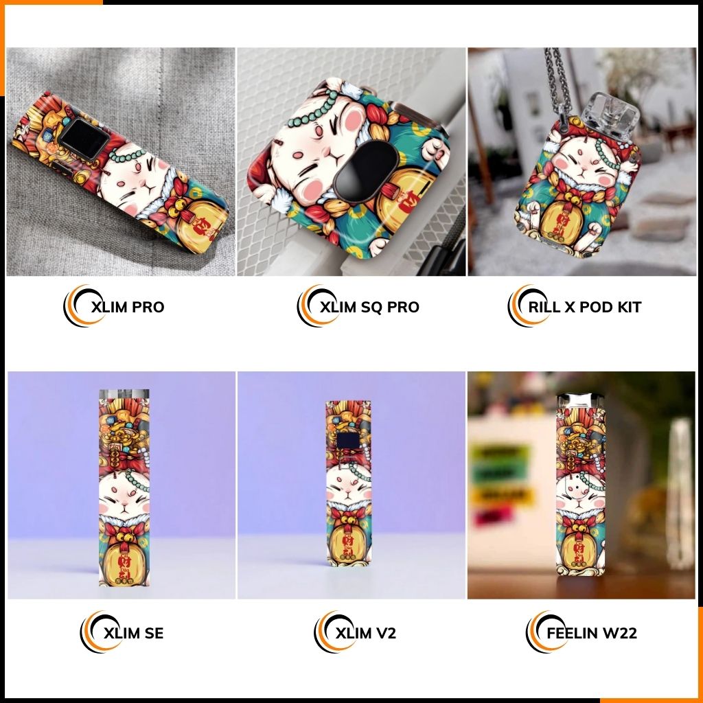 Miếng dán skin in hình xlim pro xlim v2, xlim se, rill x,feelin, xlim sq pro full viền [ Y11 ] phụ kiện huỳnh tân store