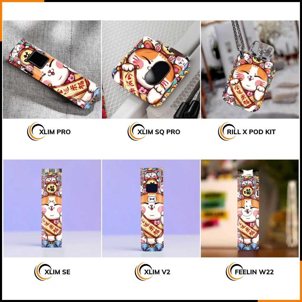 Miếng dán skin in hình xlim pro xlim v2, xlim se, rill x,feelin, xlim sq pro full viền [ Y15 ] phụ kiện huỳnh tân store