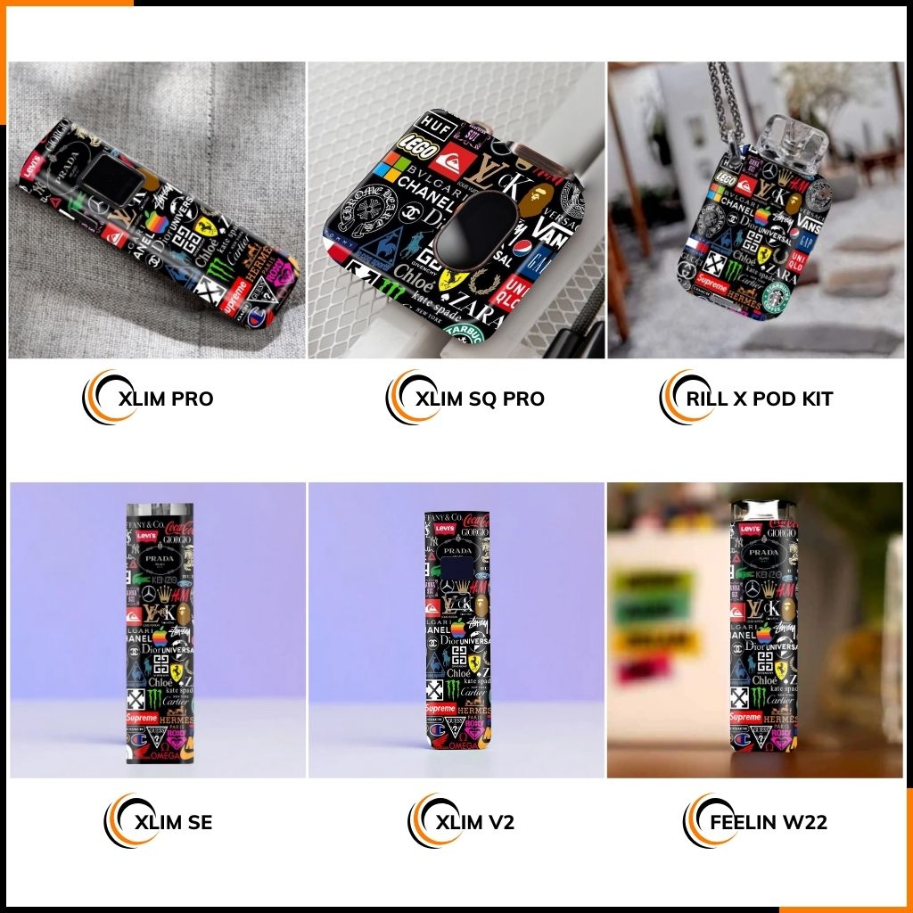 Miếng dán skin in hình xlim pro xlim v2, xlim se, rill x,feelin, xlim sq pro full viền [ L17 ] phụ kiện huỳnh tân store