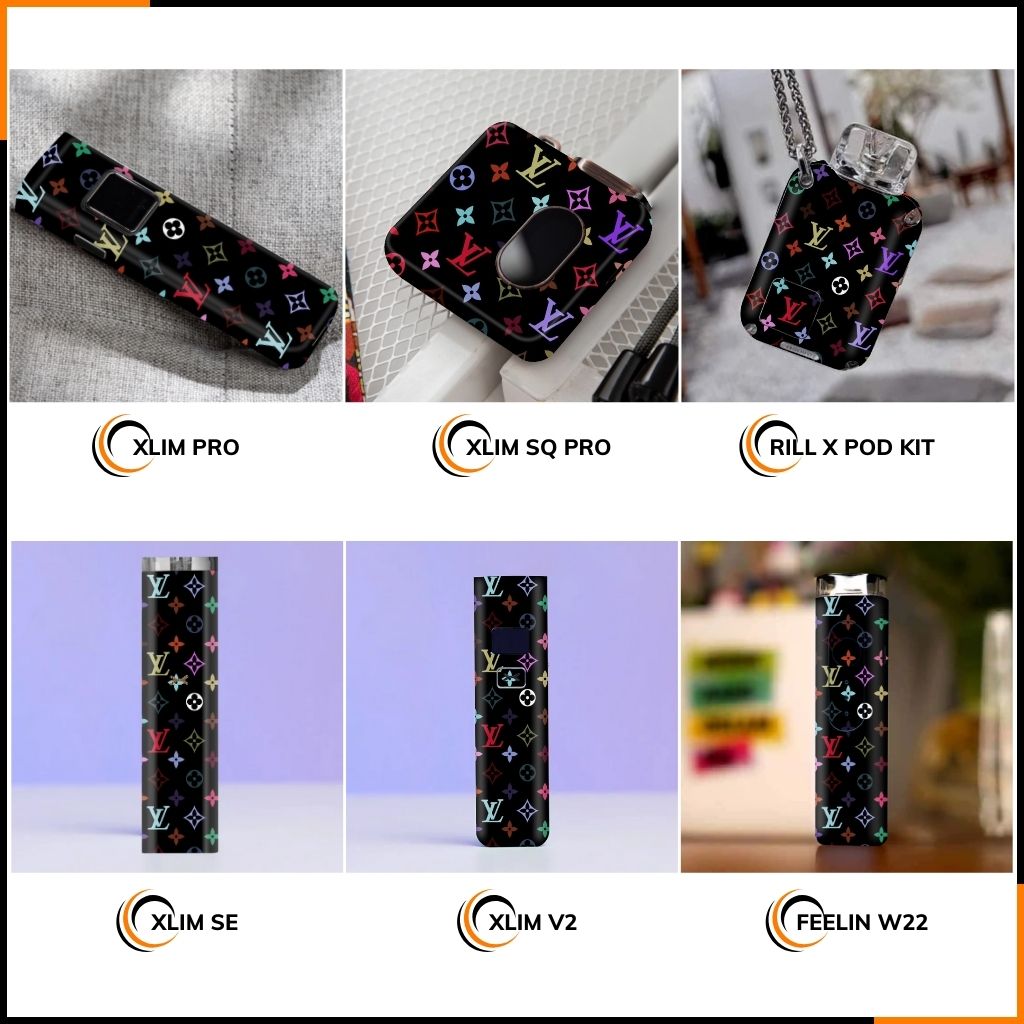 Miếng dán skin in hình xlim pro xlim v2, xlim se, rill x,feelin, xlim sq pro full viền [ E11 ] phụ kiện huỳnh tân store