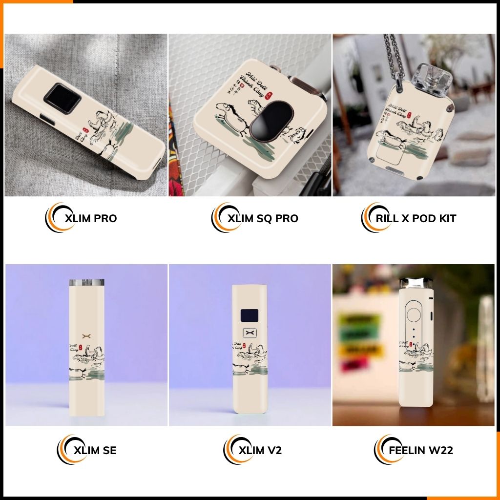 Miếng dán skin in hình xlim pro xlim v2, xlim se, rill x,feelin, xlim sq pro full viền [ W16 ] phụ kiện huỳnh tân store