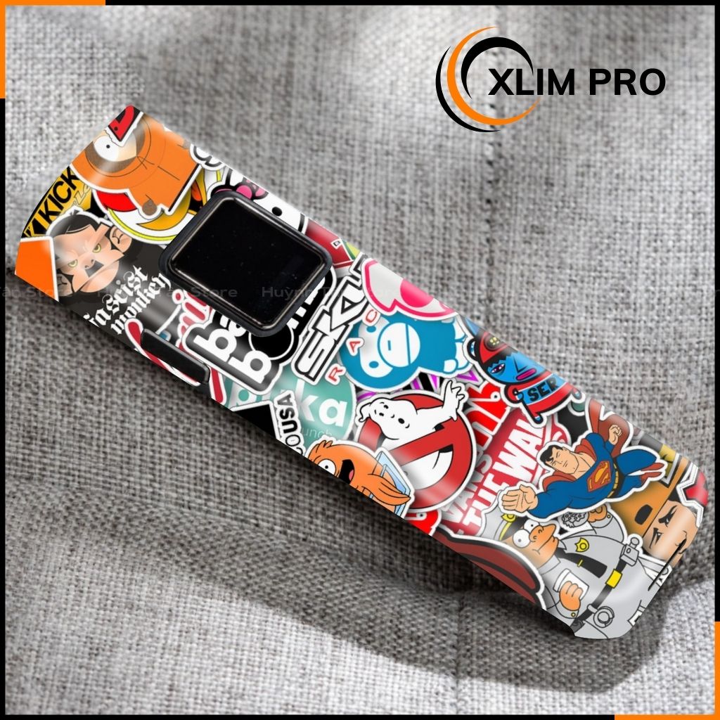 Miếng dán skin in hình xlim pro xlim v2, xlim se, rill x,feelin, xlim sq pro full viền [ L14 ] phụ kiện huỳnh tân store