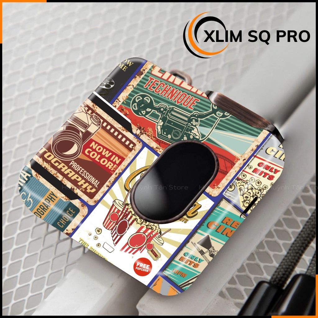 Miếng dán skin in hình xlim pro xlim v2, xlim se, rill x,feelin, xlim sq pro full viền [ W18 ] phụ kiện huỳnh tân store