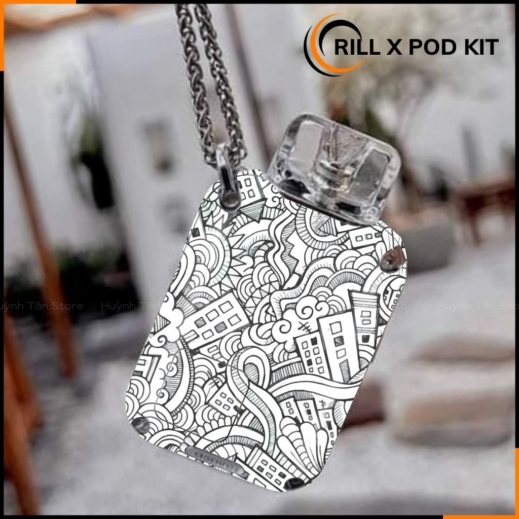 Miếng dán skin in hình xlim pro xlim v2, xlim se, rill x,feelin, xlim sq pro full viền [ L06 ] phụ kiện huỳnh tân store