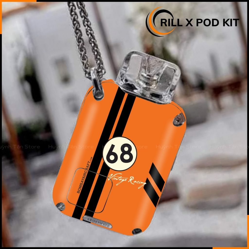 Miếng dán skin in hình xlim pro xlim v2, xlim se, rill x,feelin, xlim sq pro full viền [ O05 ] phụ kiện huỳnh tân store