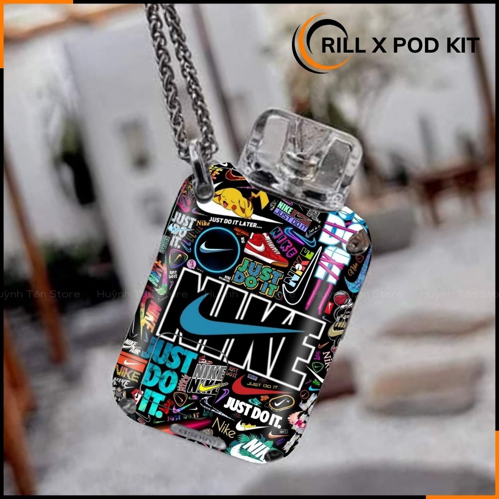 Miếng dán skin in hình xlim pro xlim v2, xlim se, rill x,feelin, xlim sq pro full viền [ L11 ] phụ kiện huỳnh tân store