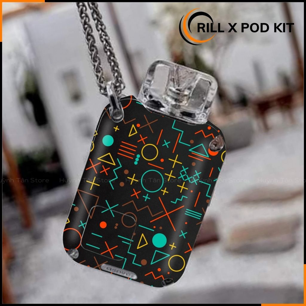 Miếng dán skin in hình xlim pro xlim v2, xlim se, rill x,feelin, xlim sq pro full viền [ A05 ] phụ kiện huỳnh tân store