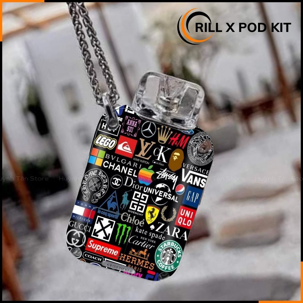 Miếng dán skin in hình xlim pro xlim v2, xlim se, rill x,feelin, xlim sq pro full viền [ L17 ] phụ kiện huỳnh tân store