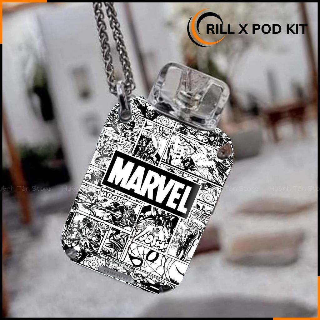 Miếng dán skin in hình xlim pro xlim v2, xlim se, rill x,feelin, xlim sq pro full viền [ M10 ] phụ kiện huỳnh tân store