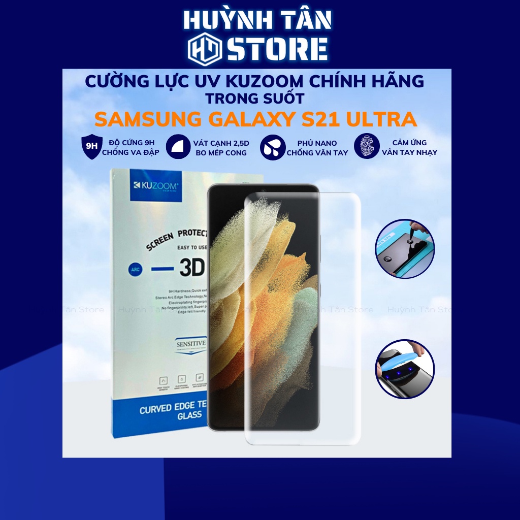 Cường lực samsung s21 ultra uv 