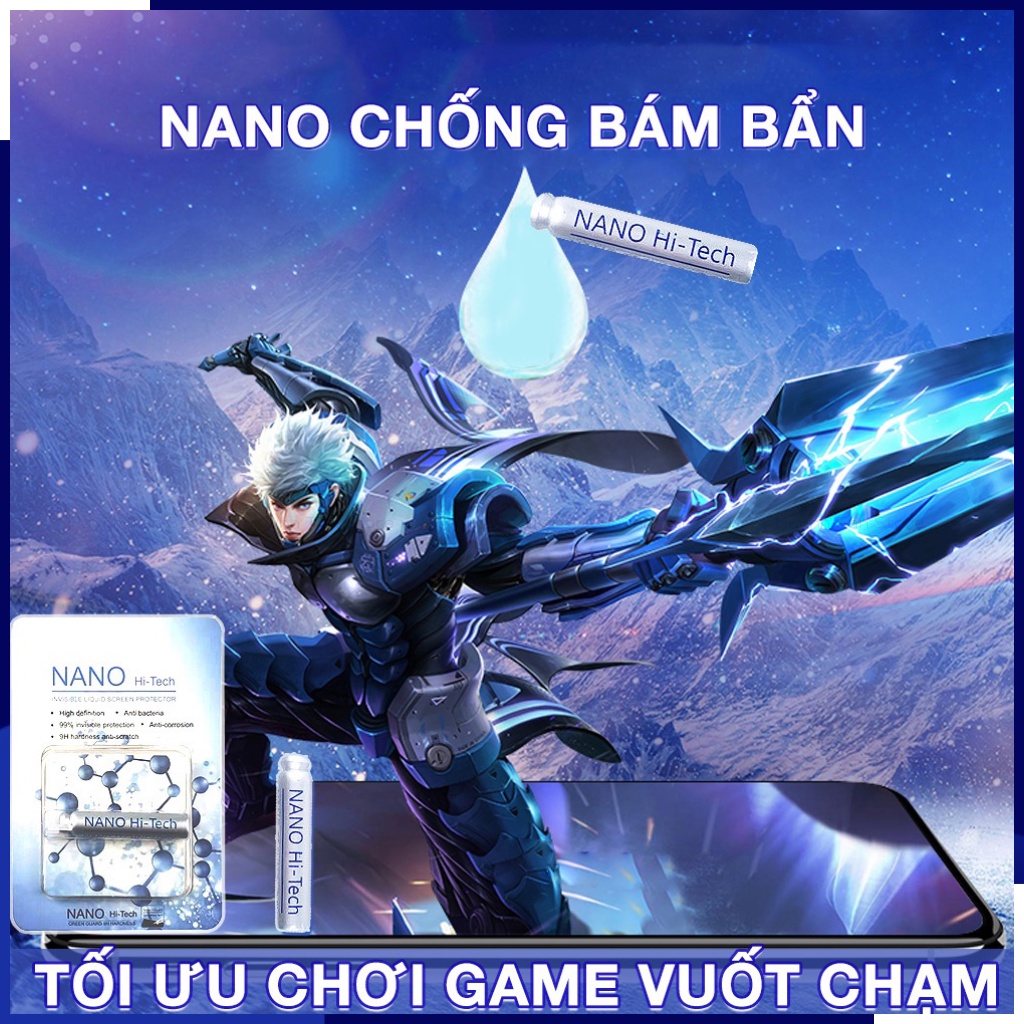 Lọ nano hi tech chính hãng phủ màn hình điện thoại đồng hồ máy tính bảng kính mắt phụ kiện huỳnh tân store