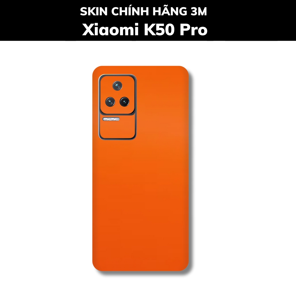 Dán skin điện thoại K50 Pro full body và camera nhập khẩu chính hãng USA phụ kiện điện thoại huỳnh tân store - Matte Oranger - Warp Skin Collection
