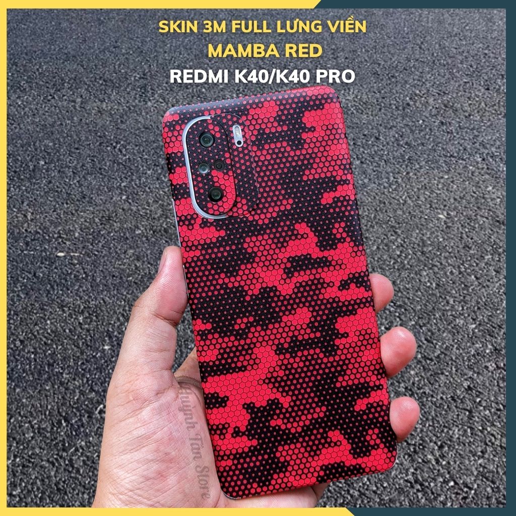 skin 3m redmi k40, k40 pro