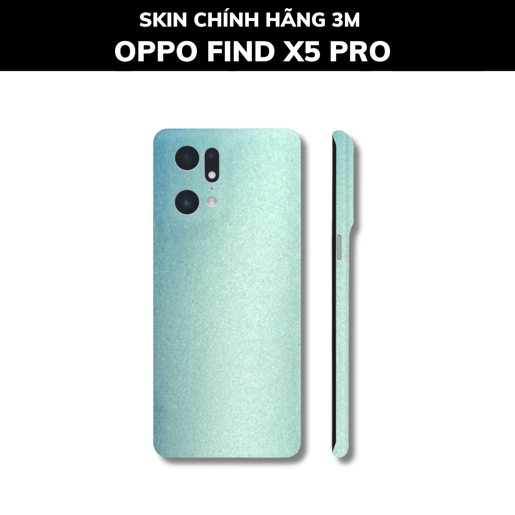 Dán skin điện thoại Oppo Find X5 Pro full body và camera nhập khẩu chính hãng USA phụ kiện điện thoại huỳnh tân store - Oracle Blue Yellow - Warp Skin Collection