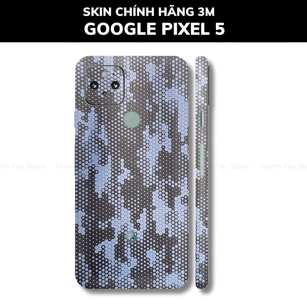 Skin 3m Google Pixel 5, Pixel 5A, Pixel 4A, Pixel 4A 5G full body và camera nhập khẩu chính hãng USA phụ kiện điện thoại huỳnh tân store - Mamba Light Blue - Warp Skin Collection