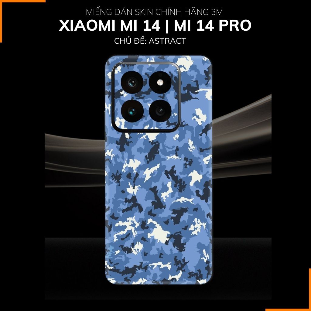 Dán skin điện thoại Xiaomi Mi 14 , Mi 14 Pro full body và camera nhập khẩu chính hãng USA in hình ASTRACT - SKD J01 phụ kiện điện thoại huỳnh tân store