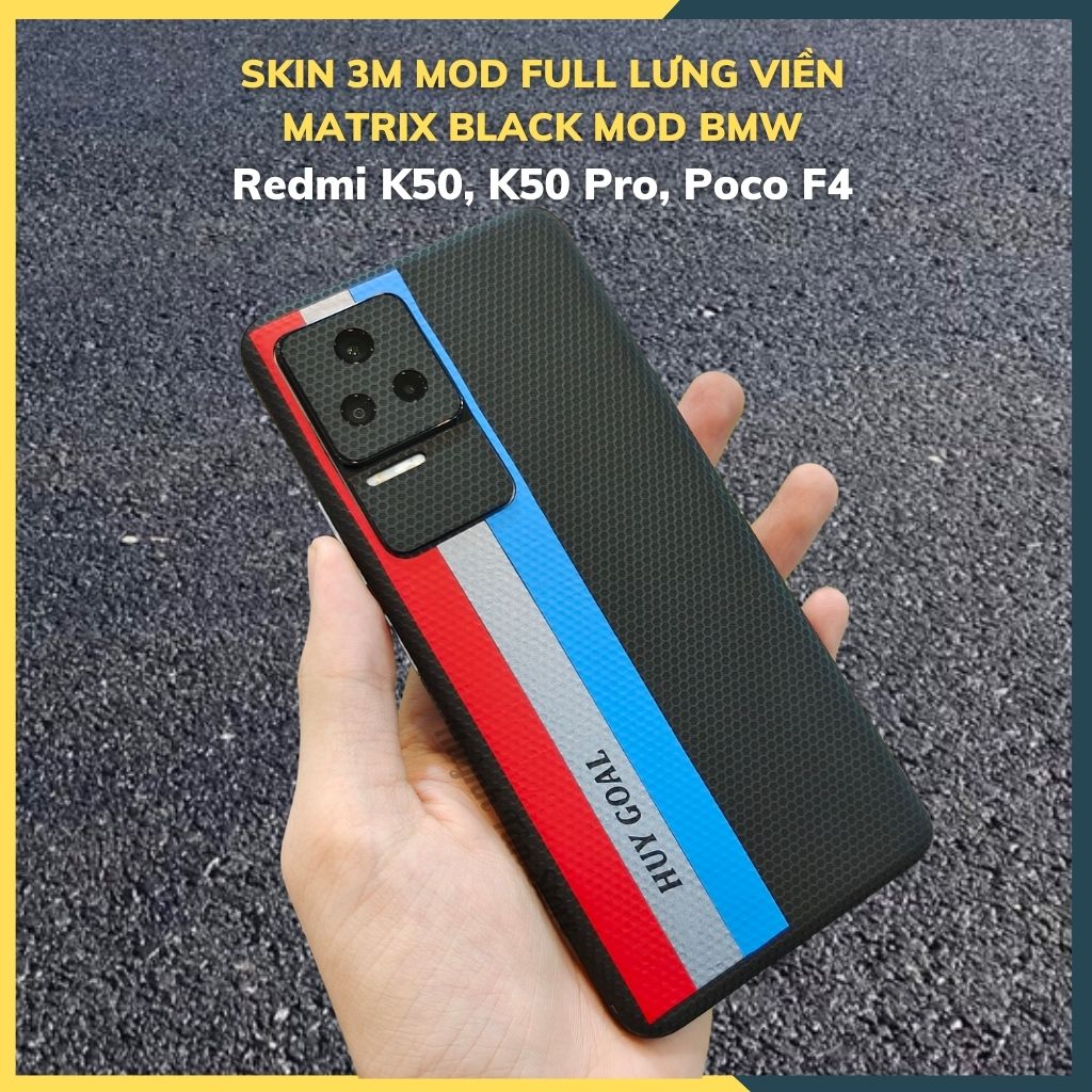 skin 3m redmi k50, k50 pro