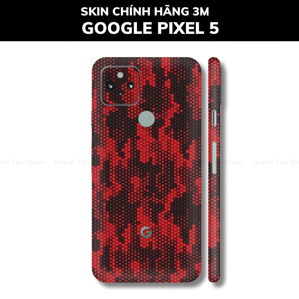 Skin 3m Google Pixel 5, Pixel 5A, Pixel 4A, Pixel 4A 5G full body và camera nhập khẩu chính hãng USA phụ kiện điện thoại huỳnh tân store - Mamba Red - Warp Skin Collection