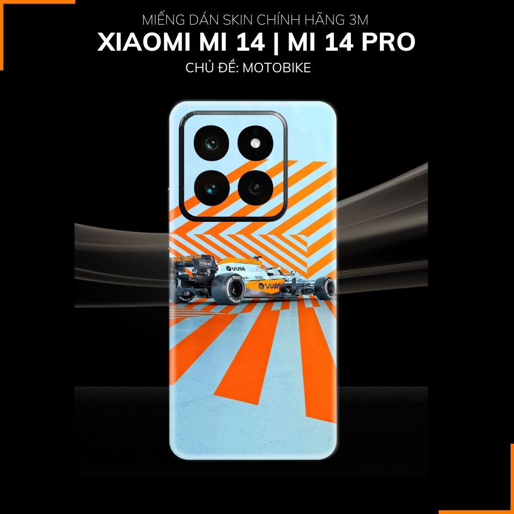 Dán skin điện thoại Xiaomi Mi 14 , Mi 14 Pro full body và camera nhập khẩu chính hãng USA in hình Motobiker - SKD C12 phụ kiện điện thoại huỳnh tân store