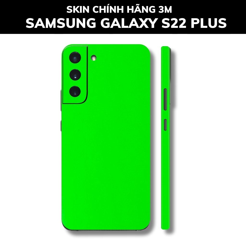 Skin 3m samsung galaxy S22 ultra , S22 plus, S22 full body và camera nhập khẩu chính hãng USA phụ kiện điện thoại huỳnh tân store - Green Neo - Warp Skin Collection