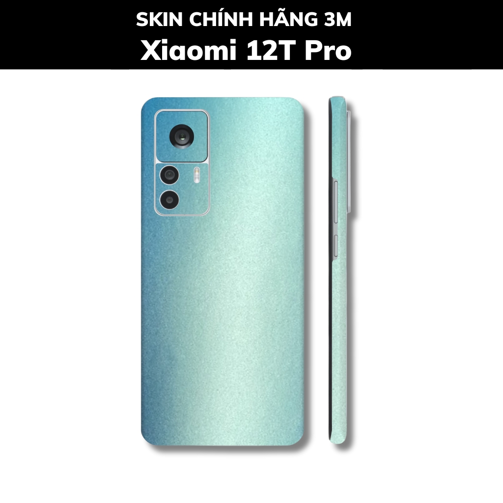 Skin 3m Mi 12T, Mi 12T Pro, K50 Ultra full body và camera nhập khẩu chính hãng USA phụ kiện điện thoại huỳnh tân store - Oracal Blue Yellow - Warp Skin Collection