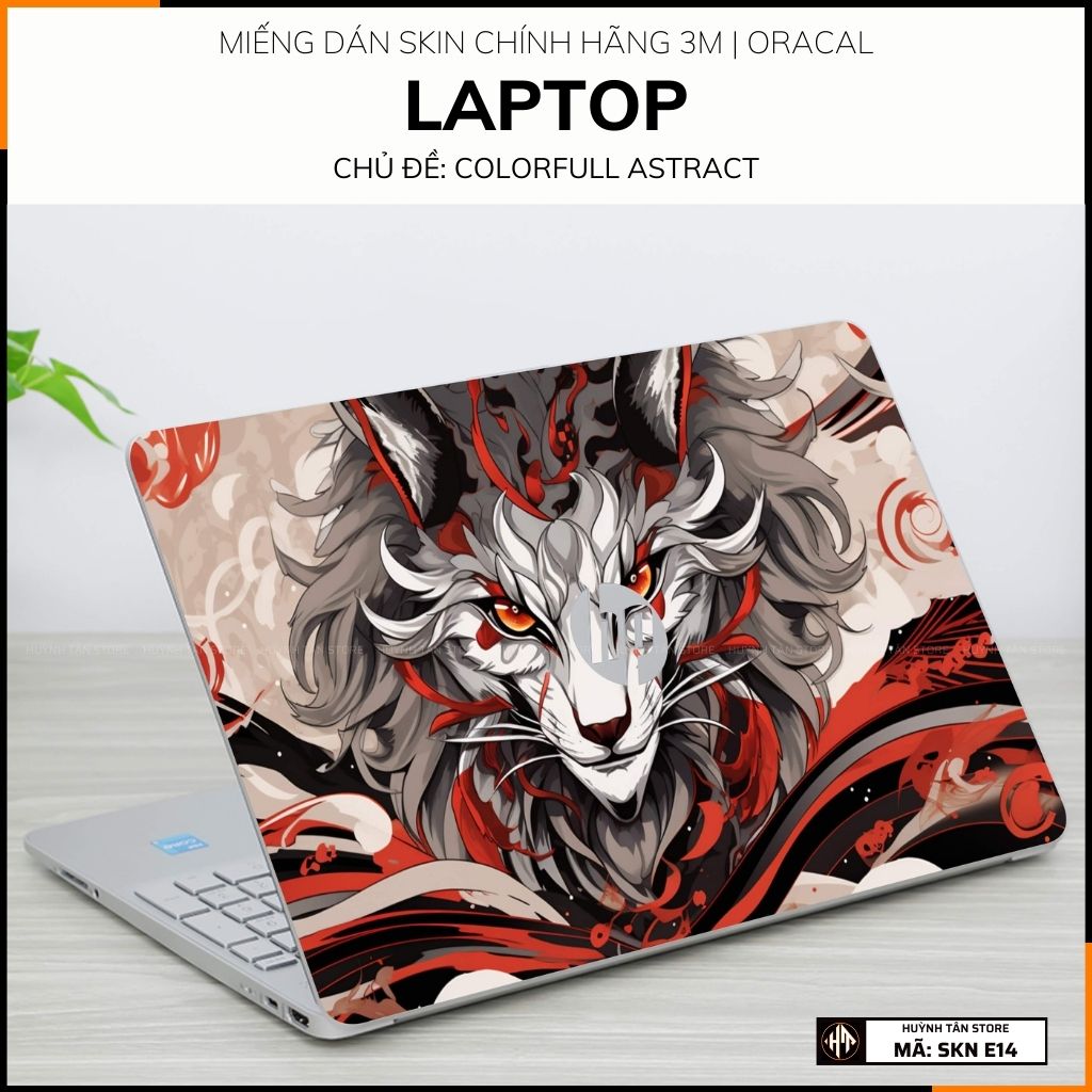 Dán skin laptop asus, dell , acer, hp, msi chính hãng ORAFOL nhập khẩu ĐỨC - SKIN 3M - LAPTOP - COLORFULL ASTRACT - SKN E14 phụ kiện điện thoại huỳnh tân store