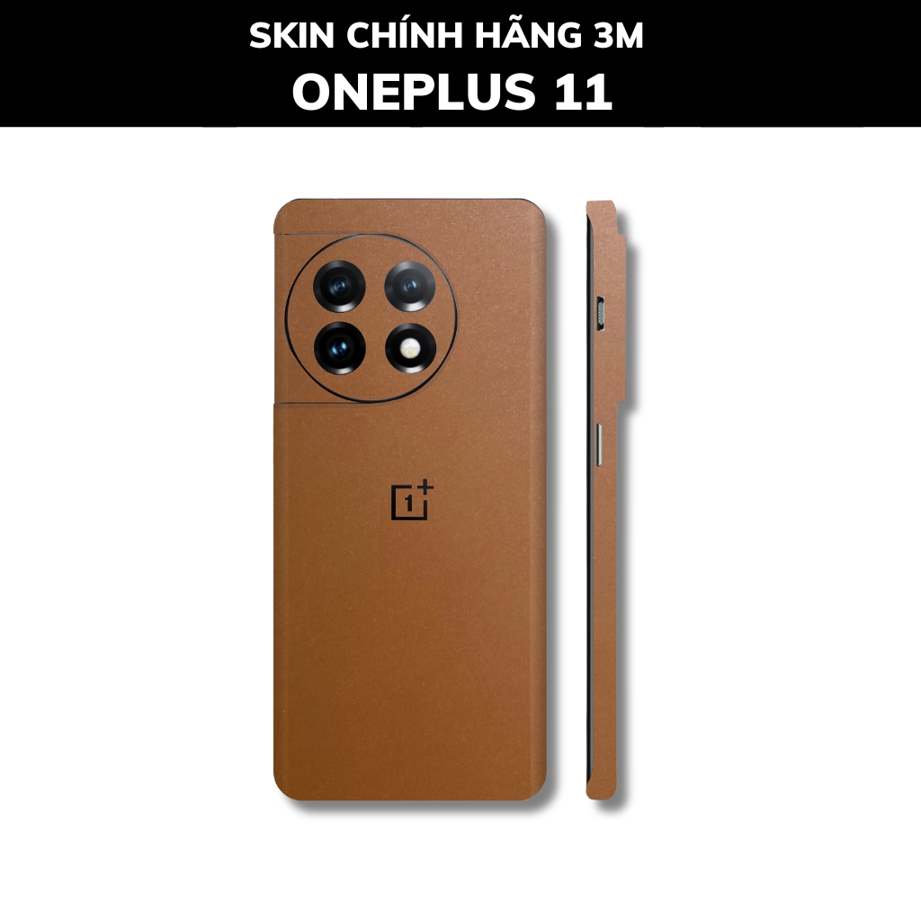 Skin 3m Oneplus 11 full body và camera nhập khẩu chính hãng USA phụ kiện điện thoại huỳnh tân store - Caramel - Warp Skin Collection