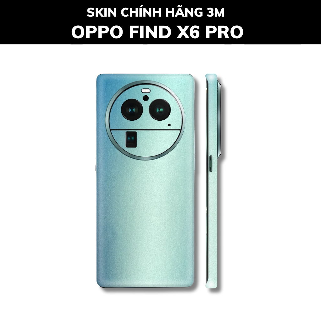 Dán skin điện thoại Oppo Find X6 Pro full body và camera nhập khẩu chính hãng USA phụ kiện điện thoại huỳnh tân store - Oracle Blue Yellow - Warp Skin Collection