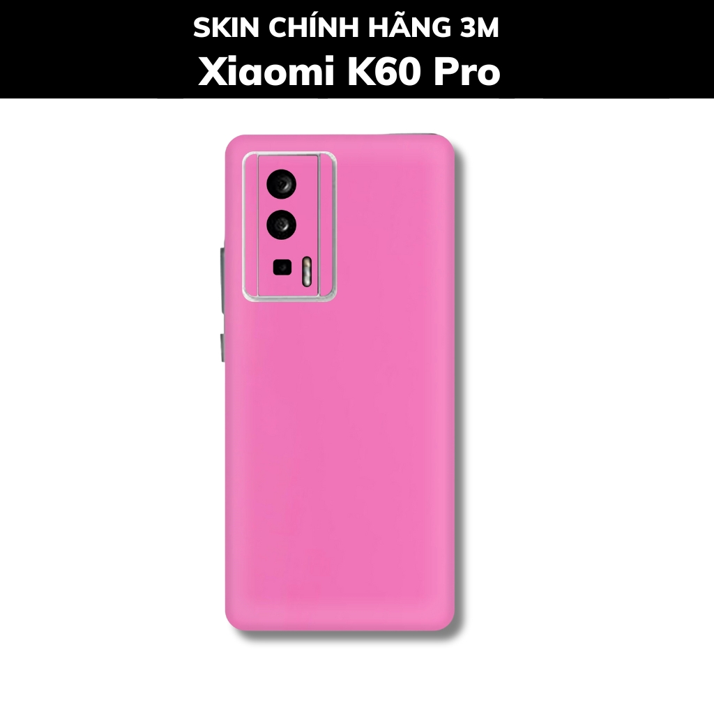 Skin 3m K60, K60 Pro full body và camera nhập khẩu chính hãng USA phụ kiện điện thoại huỳnh tân store - Oracal Hot Pink - Warp Skin Collection