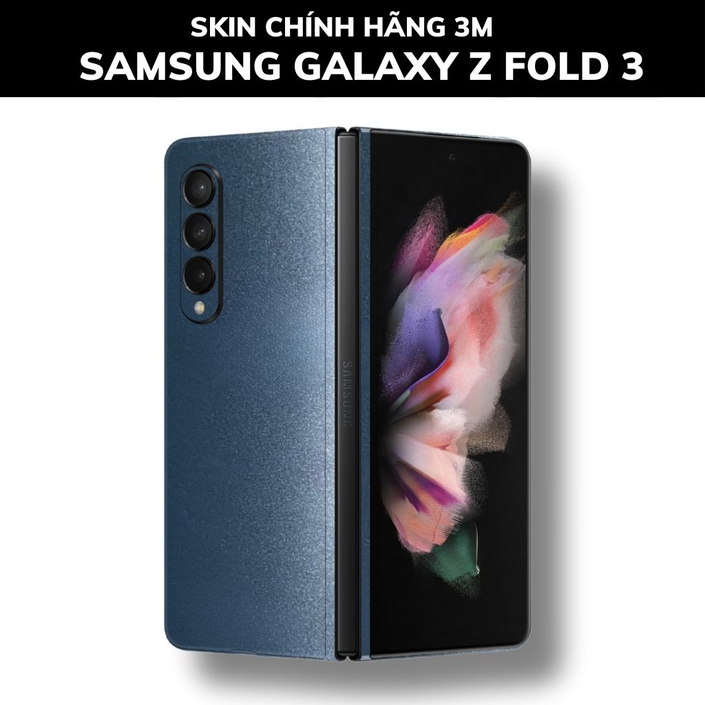 Skin 3m samsung galaxy Z Fold 4, Z Fold 3, Z Fold 2 full body và camera nhập khẩu chính hãng USA phụ kiện điện thoại huỳnh tân store - Thunder Cloud- Warp Skin Collection