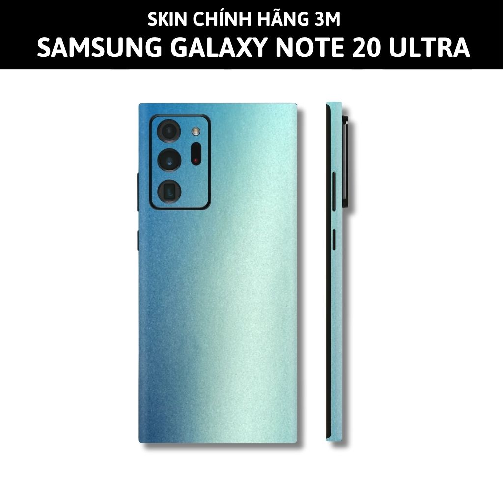 Skin 3m samsung galaxy note 20, note 20 ultra full body và camera nhập khẩu chính hãng USA phụ kiện điện thoại huỳnh tân store - Oracal Blue Yellow - Warp Skin Collection