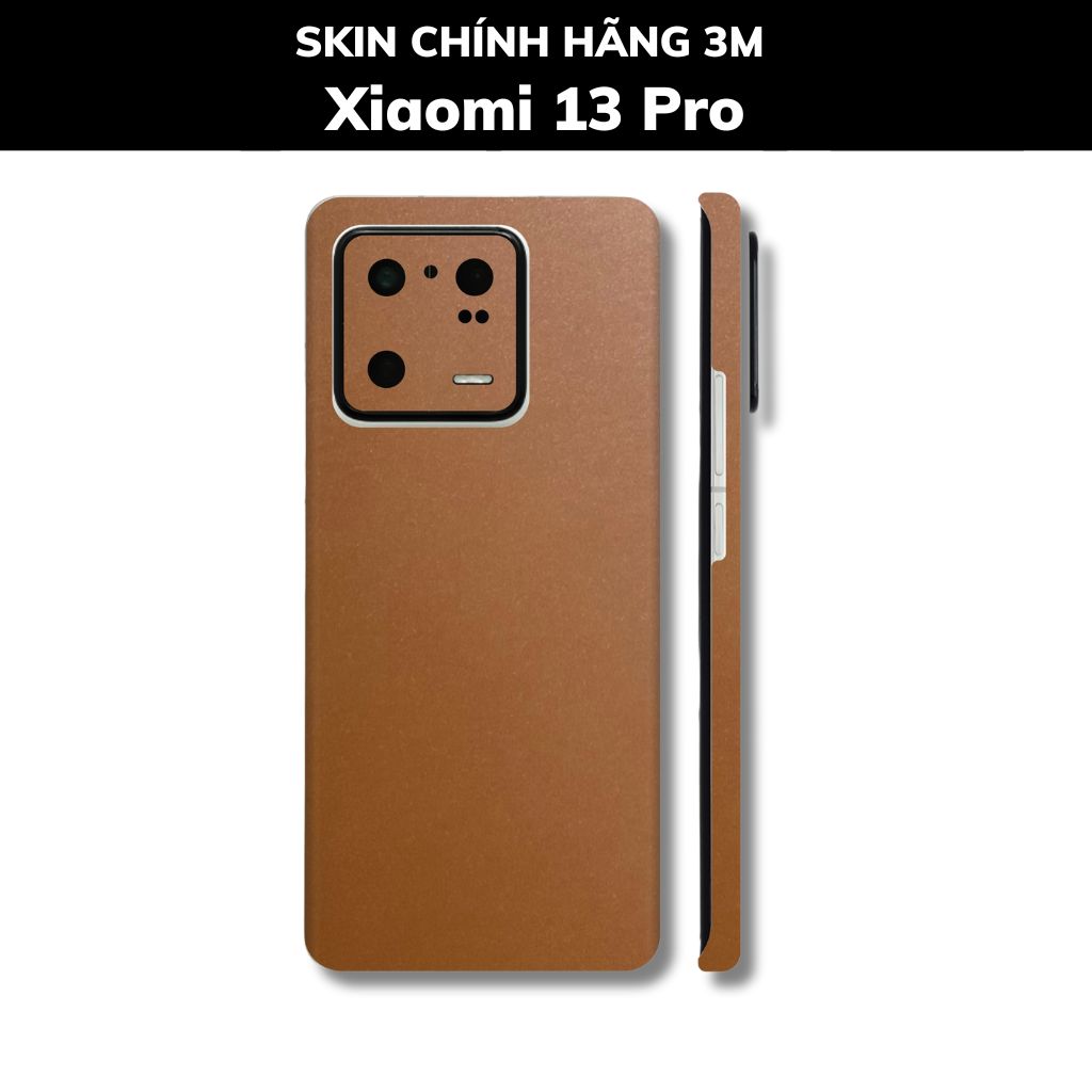 Skin 3m Mi 13 Ultra, Mi 13 Pro, Mi 13  full body và camera nhập khẩu chính hãng USA phụ kiện điện thoại huỳnh tân store - Caramel - Warp Skin Collection