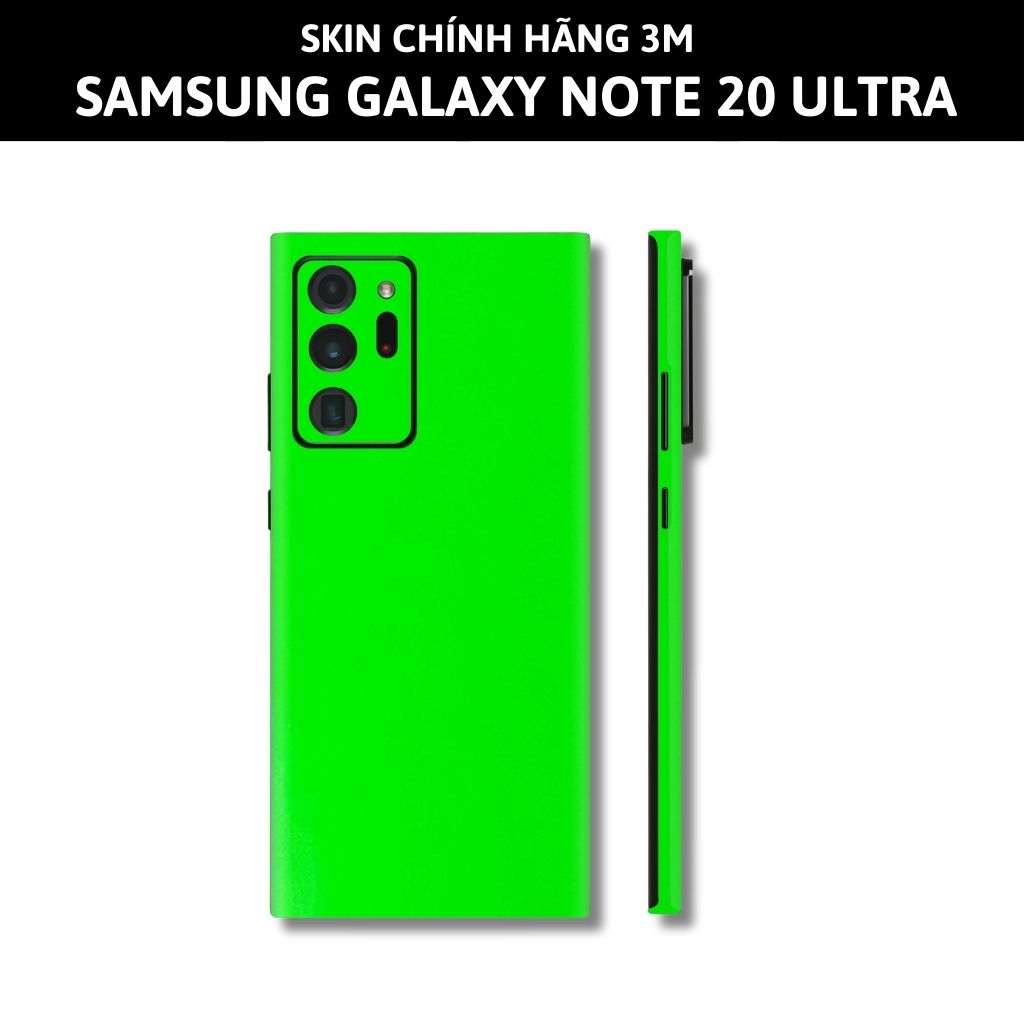 Skin 3m samsung galaxy note 20, note 20 ultra full body và camera nhập khẩu chính hãng USA phụ kiện điện thoại huỳnh tân store - Green Neo - Warp Skin Collection
