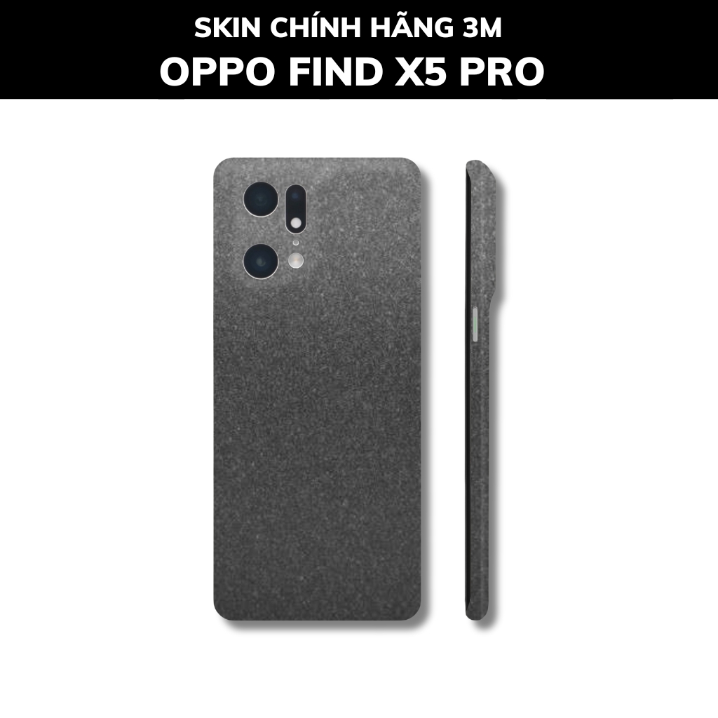 Dán skin điện thoại Oppo Find X5 Pro full body và camera nhập khẩu chính hãng USA phụ kiện điện thoại huỳnh tân store - Dark Grey - Warp Skin Collection