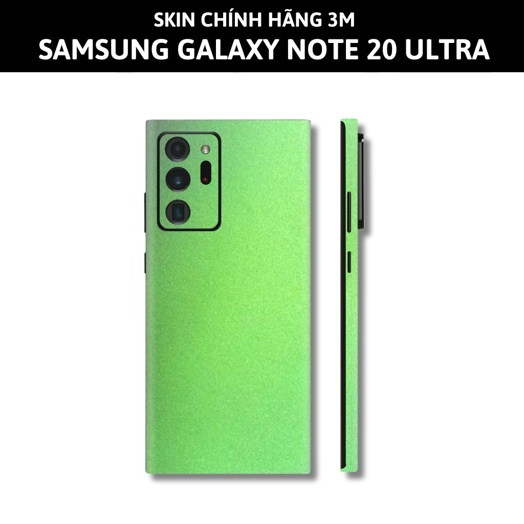 Skin 3m samsung galaxy note 20, note 20 ultra full body và camera nhập khẩu chính hãng USA phụ kiện điện thoại huỳnh tân store - Oracal Green Brown - Warp Skin Collection