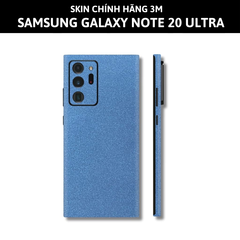 Skin 3m samsung galaxy note 20, note 20 ultra full body và camera nhập khẩu chính hãng USA phụ kiện điện thoại huỳnh tân store - Oracal Dove Blue Metalic - Warp Skin Collection