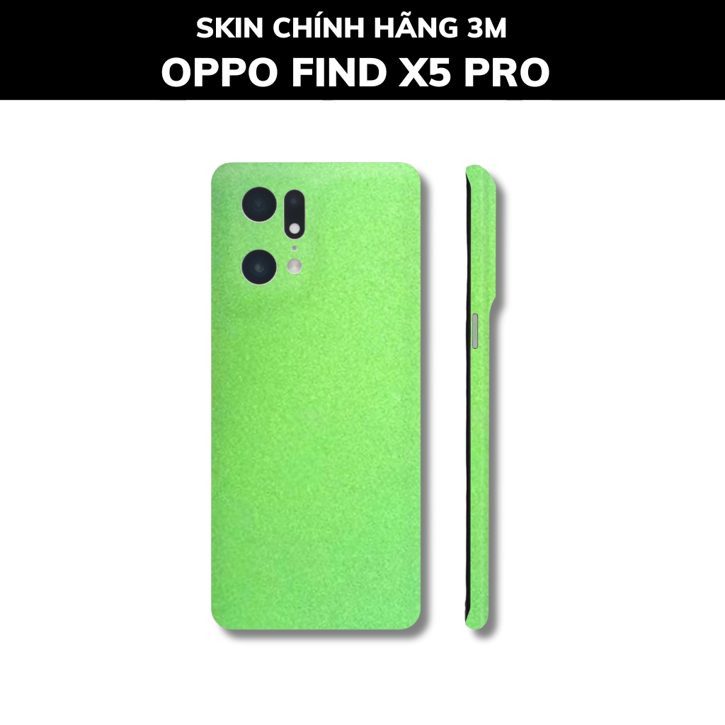 Dán skin điện thoại Oppo Find X5 Pro full body và camera nhập khẩu chính hãng USA phụ kiện điện thoại huỳnh tân store - Oracle Green Brown - Warp Skin Collection