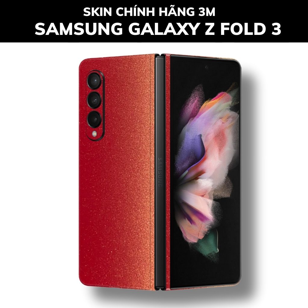 Skin 3m samsung galaxy Z Fold 4, Z Fold 3, Z Fold 2 full body và camera nhập khẩu chính hãng USA phụ kiện điện thoại huỳnh tân store - Oracal Sunset - Warp Skin Collection