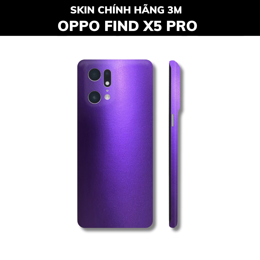 Dán skin điện thoại Oppo Find X5 Pro full body và camera nhập khẩu chính hãng USA phụ kiện điện thoại huỳnh tân store - Oracle Deep Purple - Warp Skin Collection