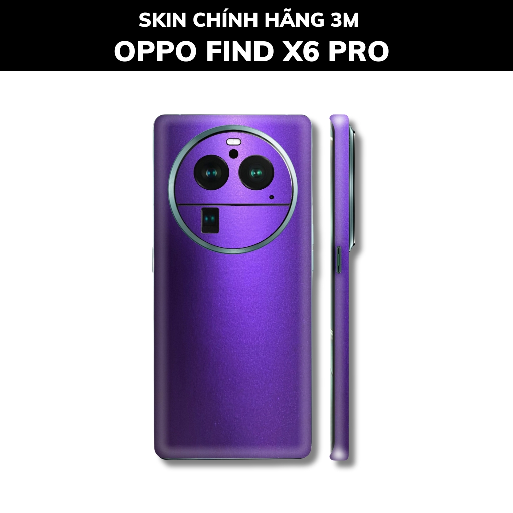 Dán skin điện thoại Oppo Find X6 Pro full body và camera nhập khẩu chính hãng USA phụ kiện điện thoại huỳnh tân store - Oracle Deep Purple - Warp Skin Collection