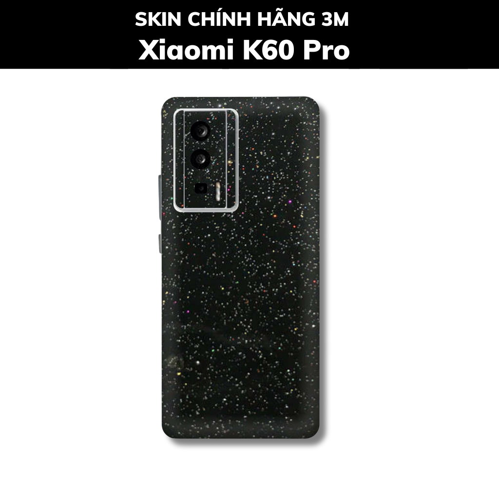 Skin 3m K60, K60 Pro full body và camera nhập khẩu chính hãng USA phụ kiện điện thoại huỳnh tân store - Galaxy Black - Warp Skin Collection