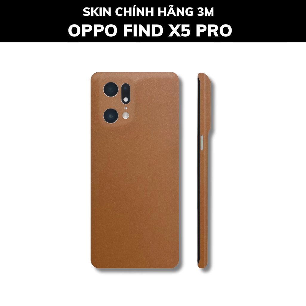 Dán skin điện thoại Oppo Find X5 Pro full body và camera nhập khẩu chính hãng USA phụ kiện điện thoại huỳnh tân store - Caramel - Warp Skin Collection
