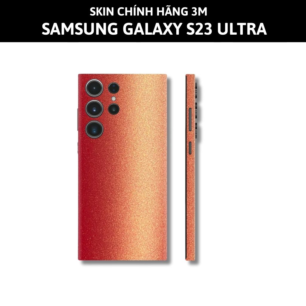 Skin 3m samsung galaxy s23, s23 plus, s23 ultra full body và camera nhập khẩu chính hãng USA phụ kiện điện thoại huỳnh tân store - Oracal Sunset- Warp Skin Collection