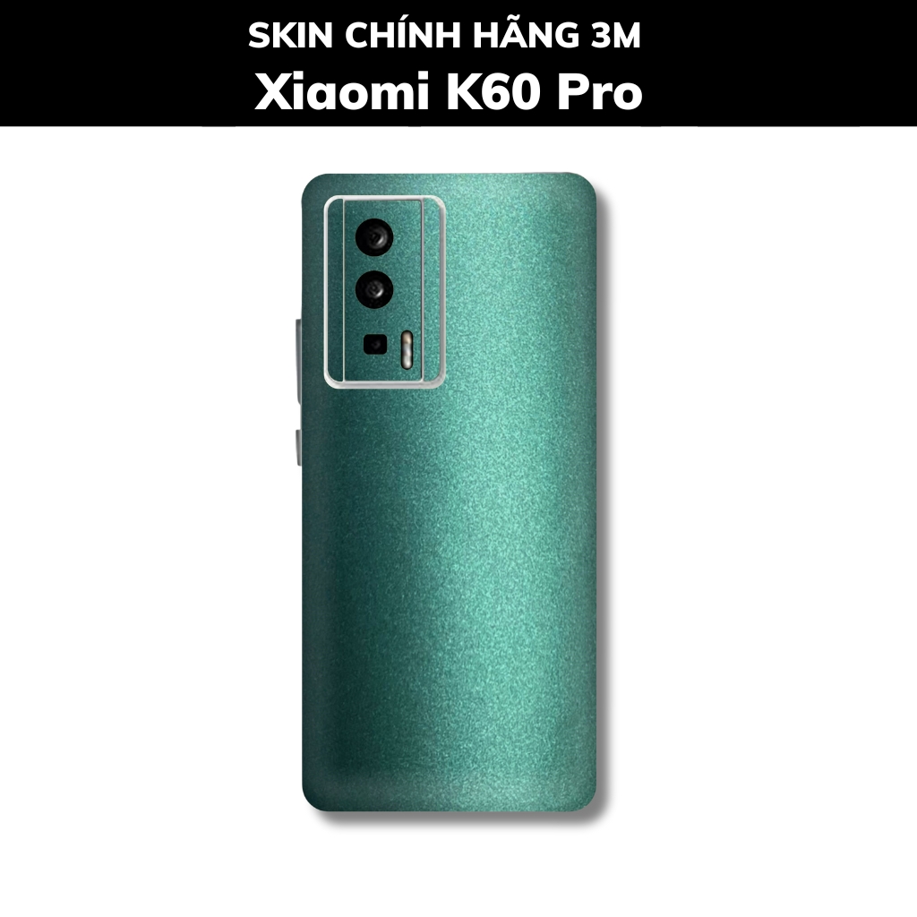 Skin 3m K60, K60 Pro full body và camera nhập khẩu chính hãng USA phụ kiện điện thoại huỳnh tân store - Matte Green - Warp Skin Collection